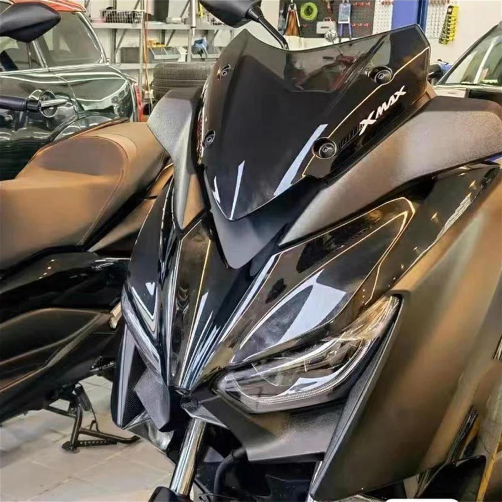 Visera para Parabrisas De Motocicleta para Y&amaha XMAX300 XMAX250 Xmax 250 300 X-MAX 2017-2022(Style 1)