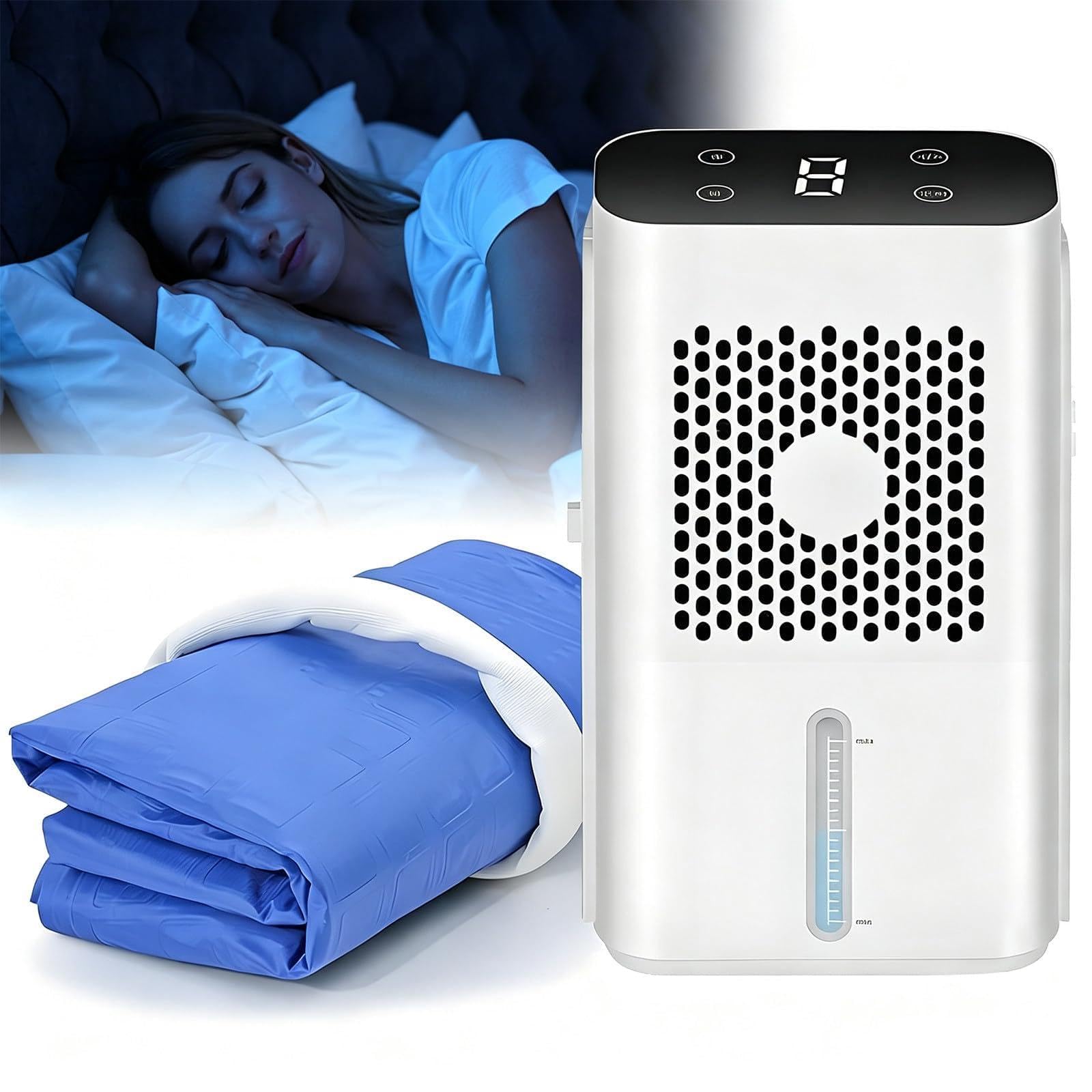 Gaoyongyong Hydro-Cooled Bed Topper & Under-Sheet Cooling Fan with Timer Function 160 * 70cm