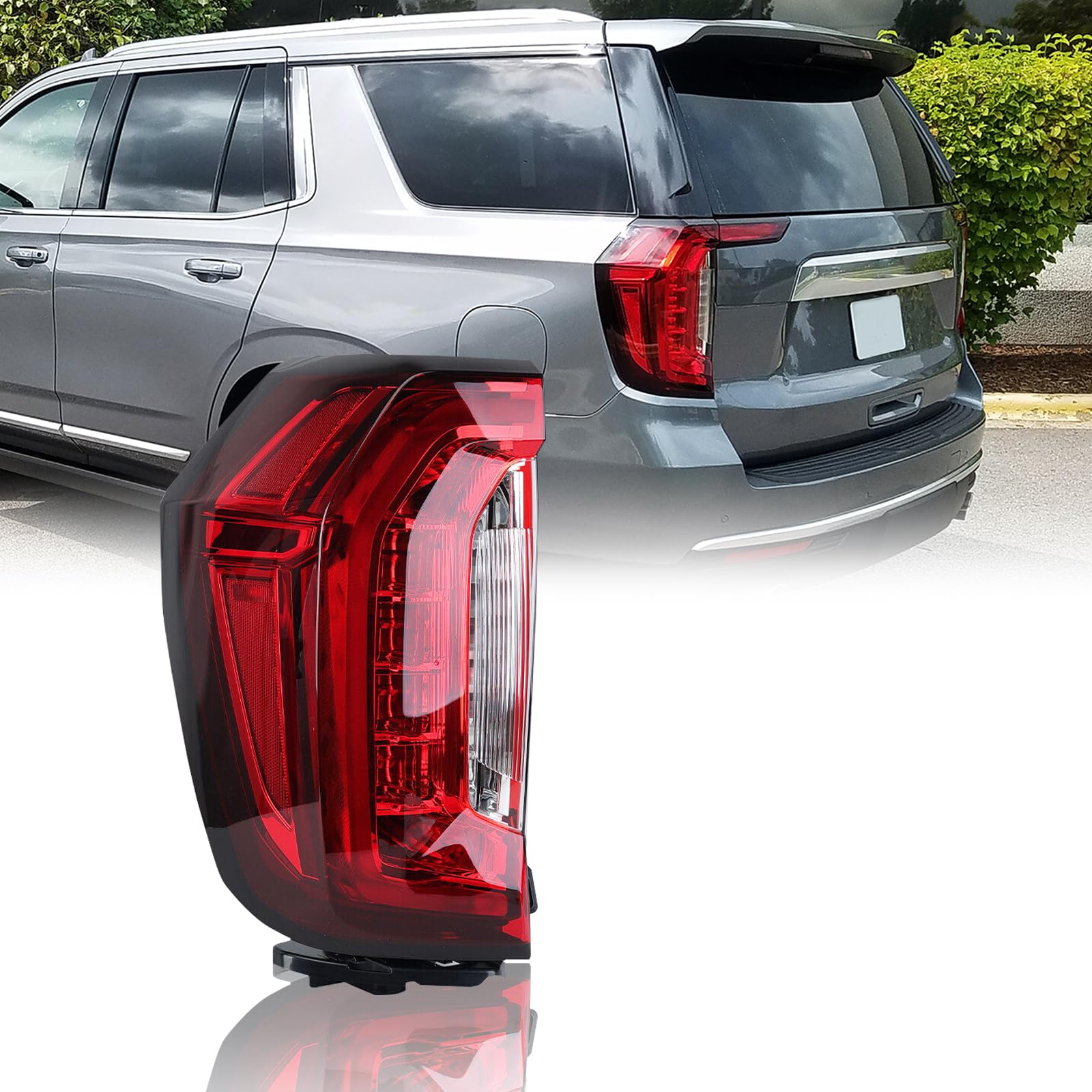 Luz Trasera Lateral LED Con Stop Y Direccional Para GMC Yukon/XL/Denali 2015-2020 – Lado Izquierdo