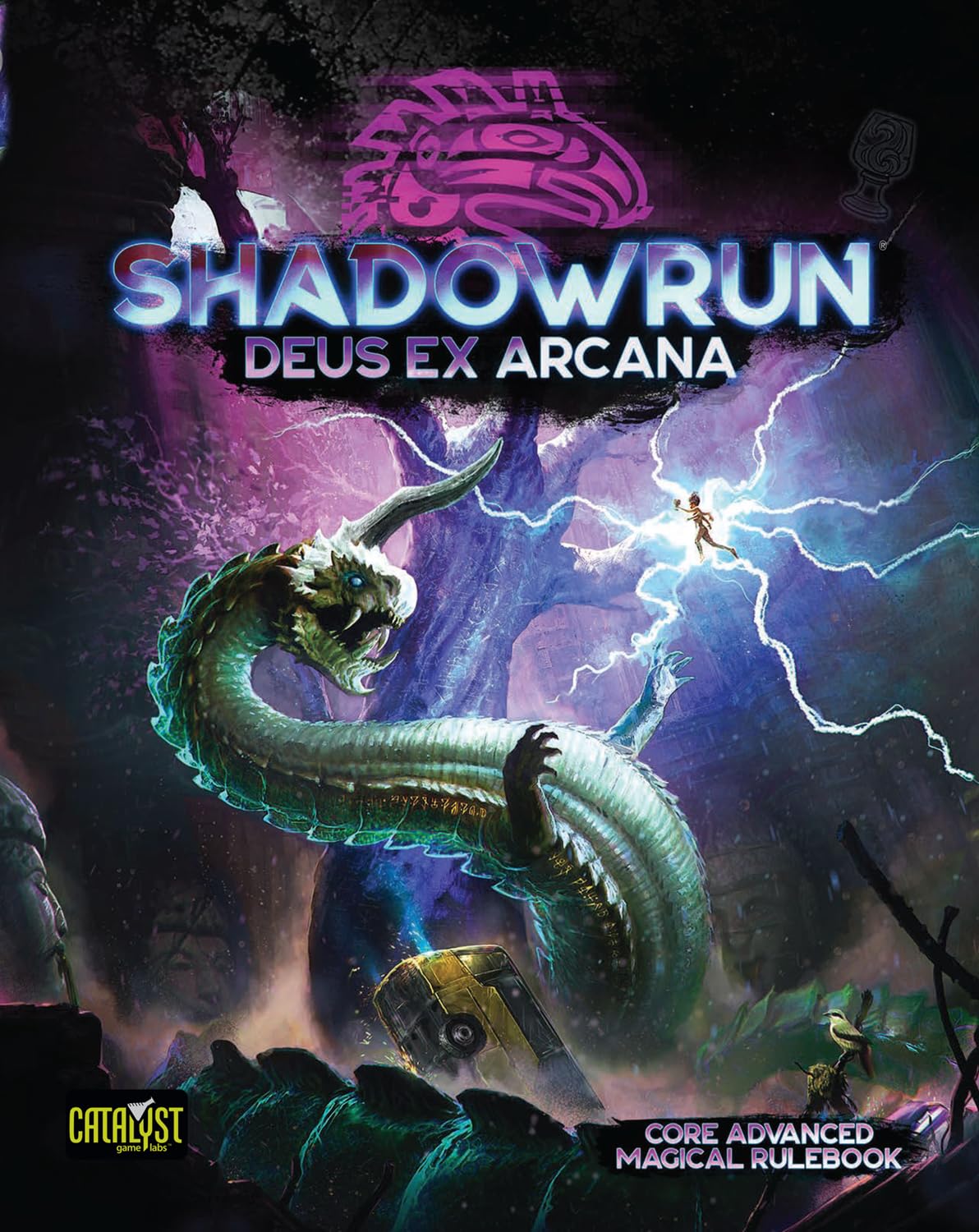 Shadowrun Deus Ex Arcana by Catalyst Game Labs | Ages 14+ | 2-8 Players | Advanced Magical Rulebook for 6th Edition | Expanded Spellcasting, Ritual Magic & Supernatural Systems |