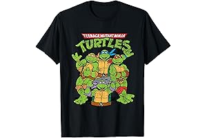 Classic Teenage Mutant Ninja Turtles T-Shirt: Relive Nostalgic Adventures