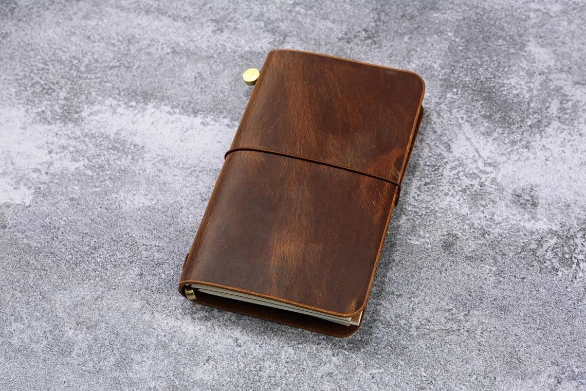 Amazon | トラベラーズノート 本革 パスポートサイズ レギュラーサイズ