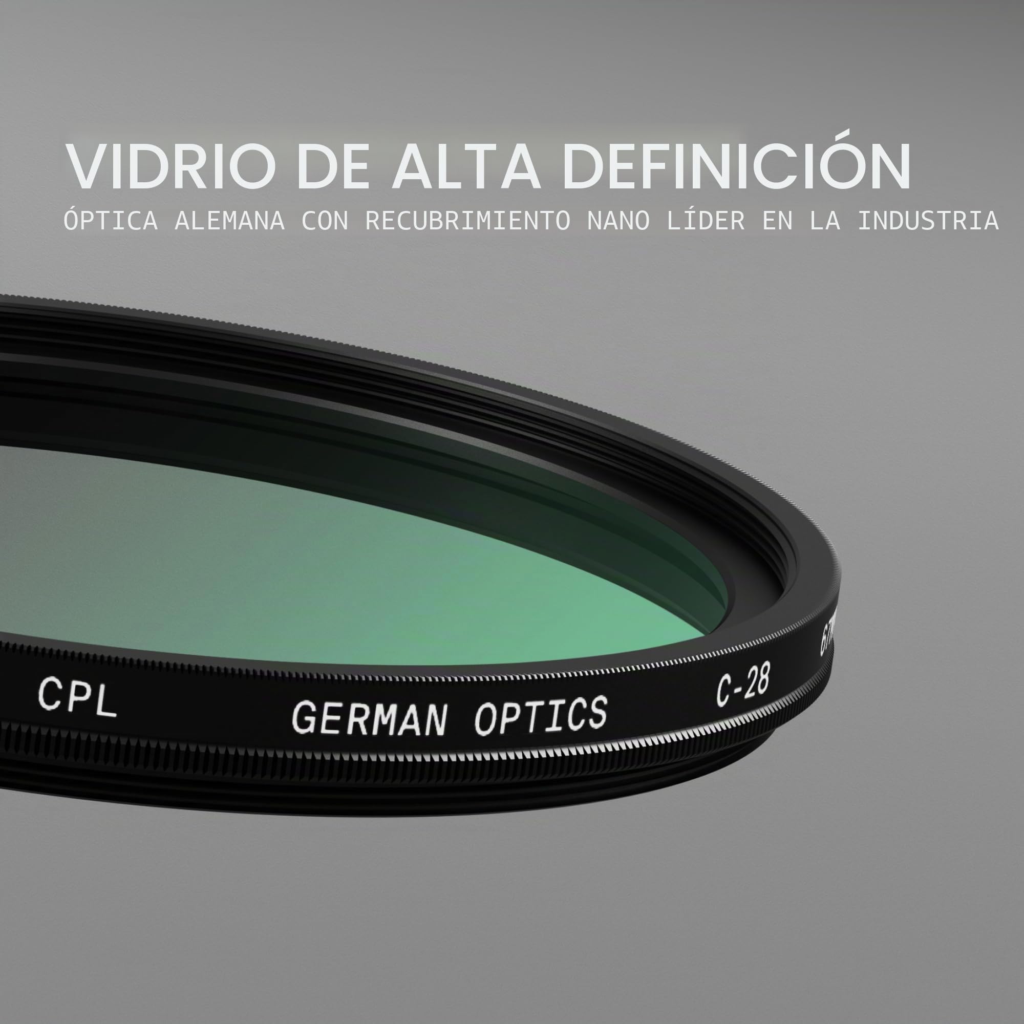 Gobe - Filtro para Objetivo de Polarizado Circular (CPL) 67 mm (Pro)