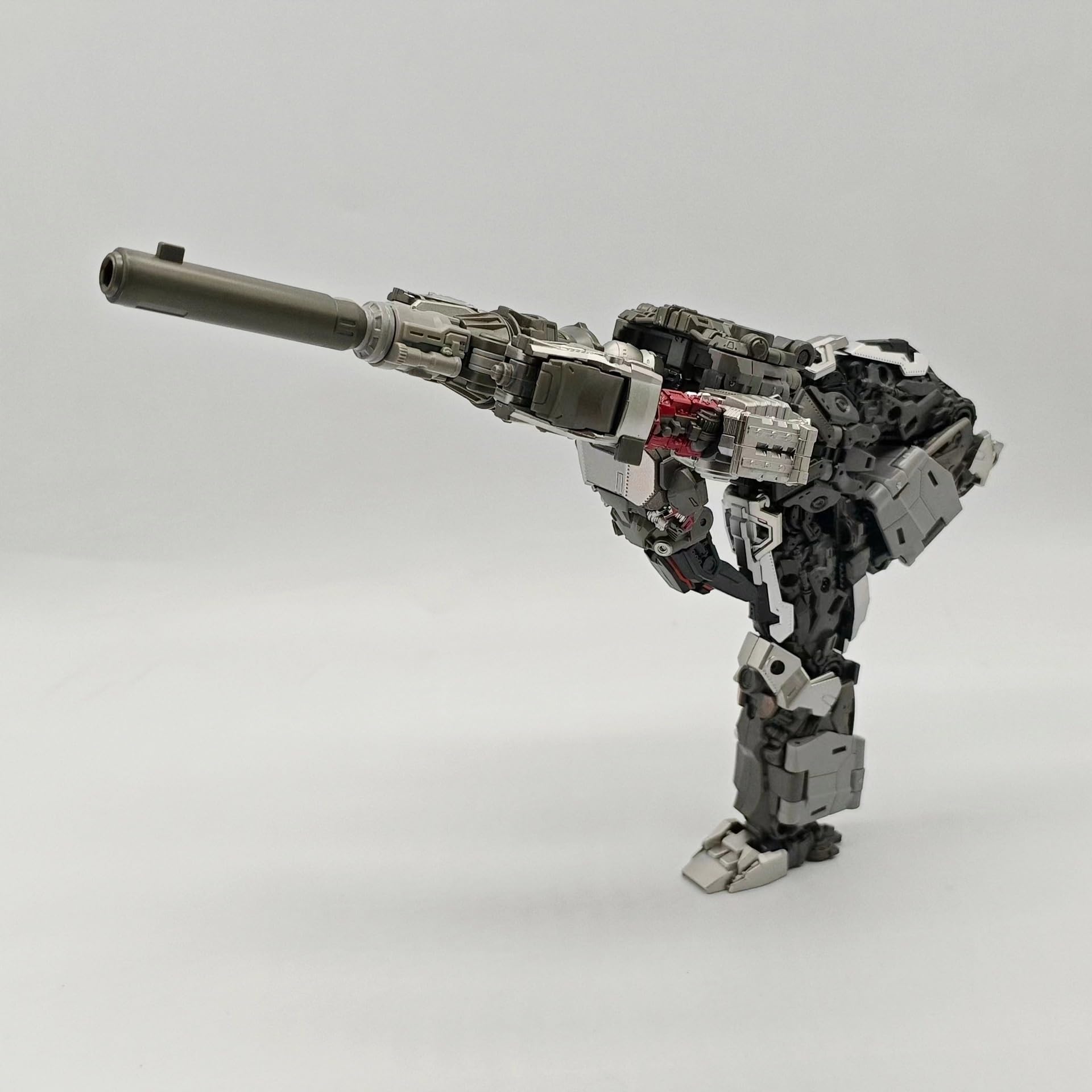 7.9in Deformation Megatron Action Figure - KO Version Robot Toy, Transforms Into Fighter, 20cm Tall - View #11