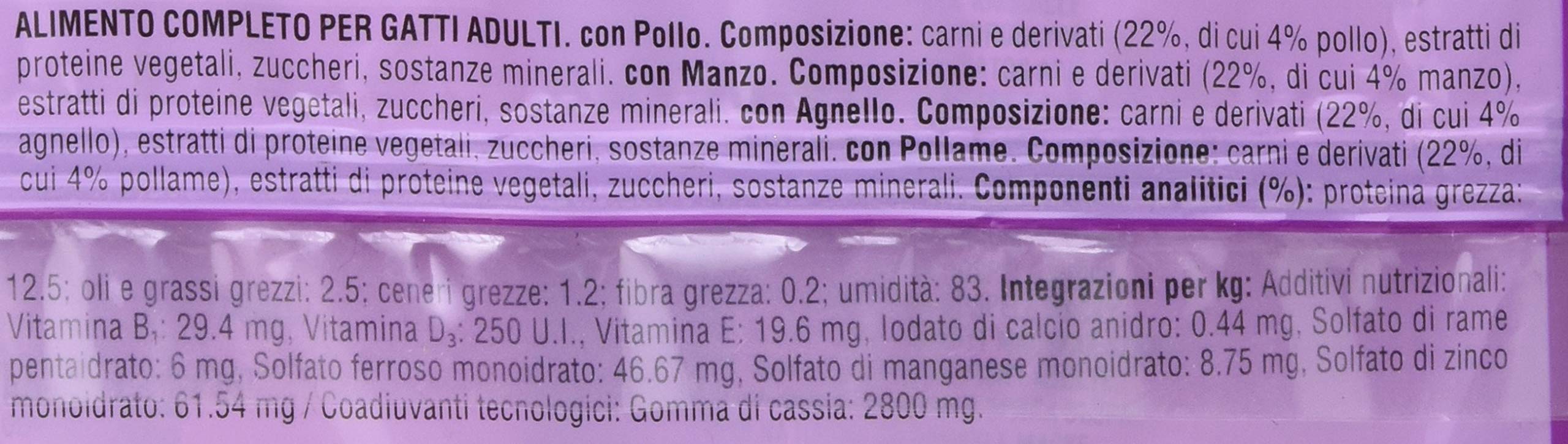 Whiskas Multipack 1 + Casserole Aves, 4 x 85 g, Lot de 13