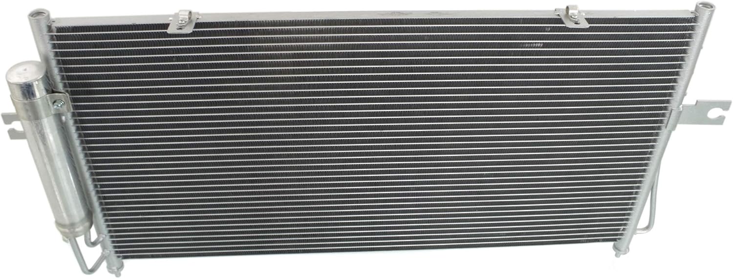 Garage-Pro A/C Condenser For 2003-2004 Nissan Frontier Xterra Aluminum Core, ac condenser With Receiver Drier