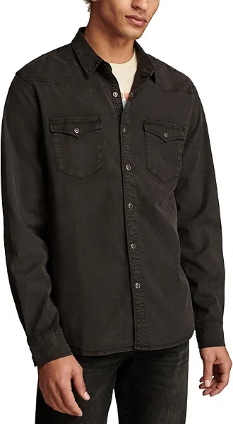 Lucky Brand Mens Twill Western
