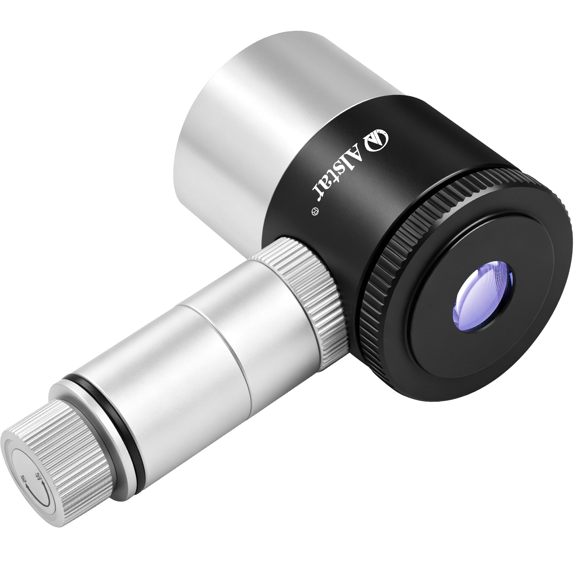 Alstar Ocular telescópico Plossl iluminado de retícula de 12,5 mm, para astrofotos perfectamente guiadas