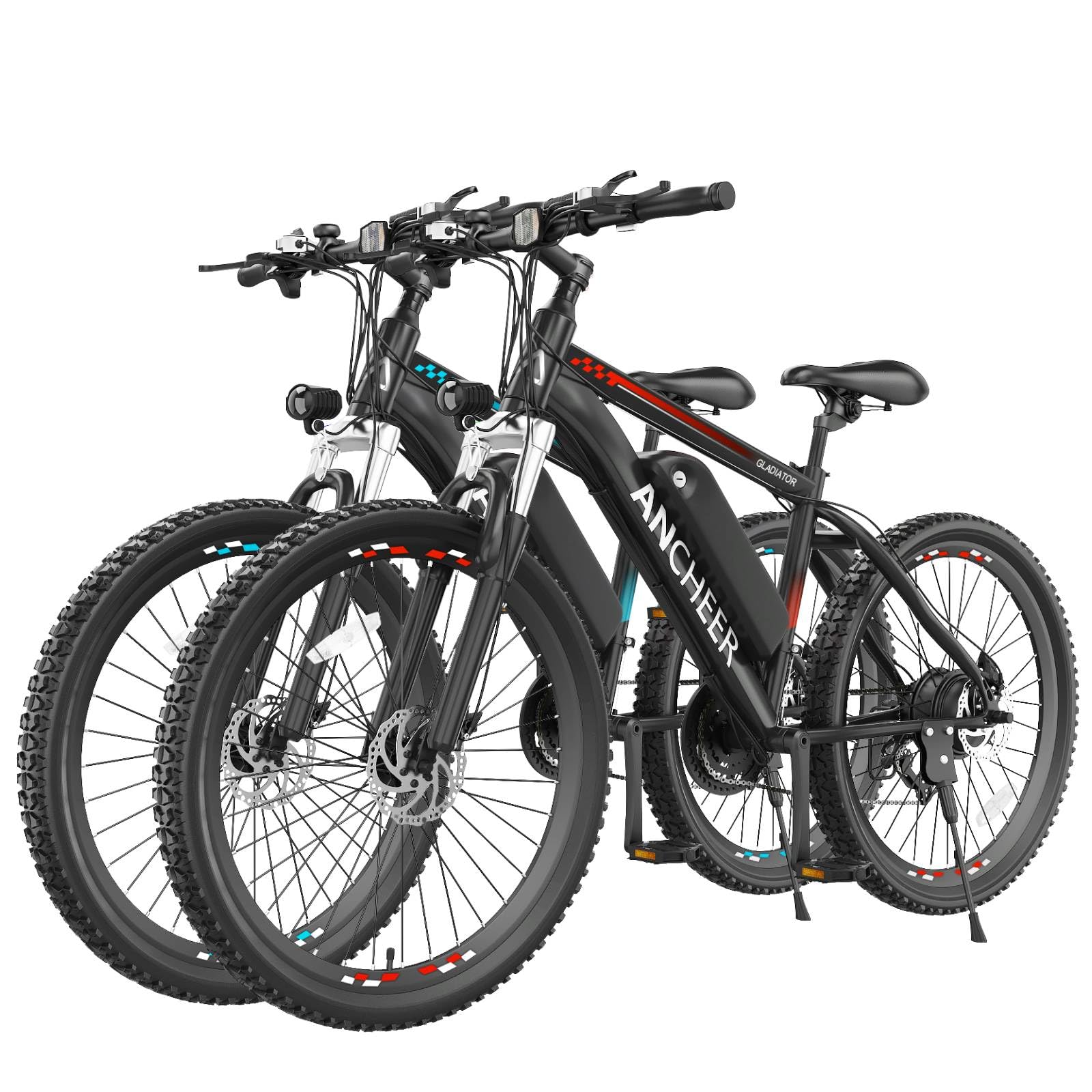 ANCHEER Electric Bike for Adults, Peak 750W Ebike, 3H Fast Charge, 50 Miles, 22MPH Electric Bicycle, 48V 499Wh Battery, 26" Gladiator Electric