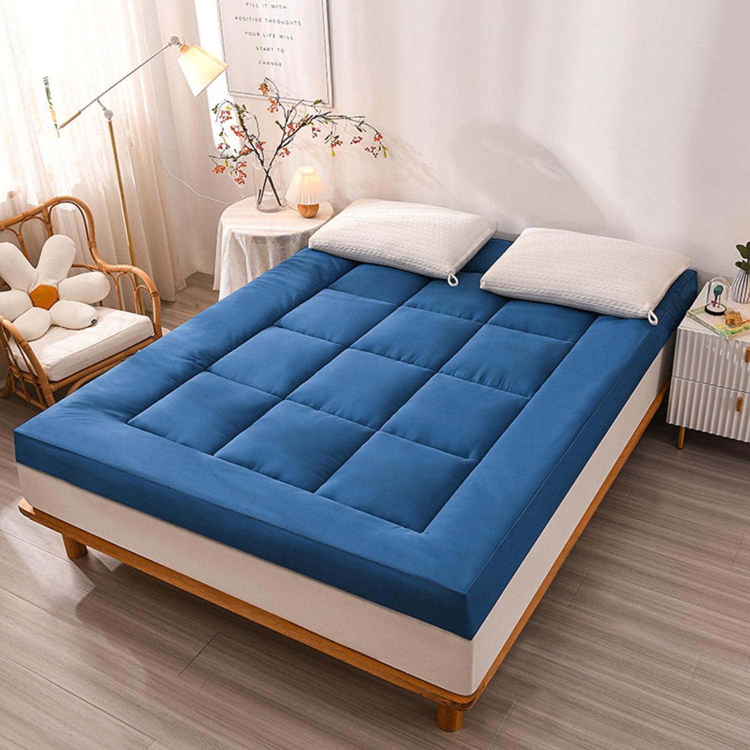 QQXX Winter futon Mattress Rolled up Floor Mattress