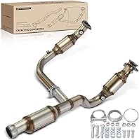 A-Premium Direct-Fit Catalytic Converter Kit for 2009-2014 Chevy Silverado, Tahoe, Suburban, GMC Sierra, Yukon | 4.3L-6.0L V6/V8 | EPA Compliant