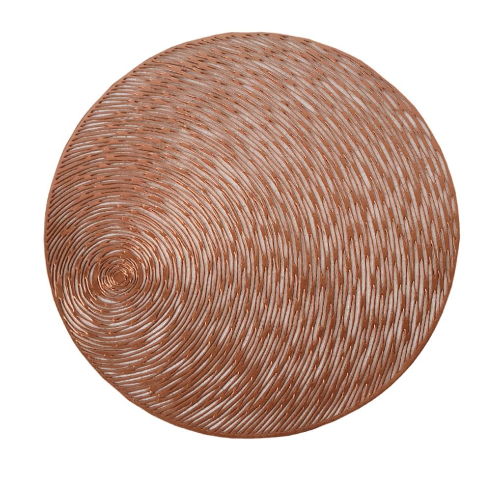 Décoration de Table, Sets de Table, Set de Table Rond Creux et Isolant pour la Cuisine et la Salle à Manger