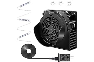 Air Blower with 3-LED Light String for Christmas Yard Inflatables