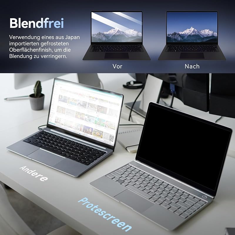 Protescreen 16 Hüvelykes Laptop Monitorszűrő 16:10 Kékfény Szűrő Antireflex Képernyővédő