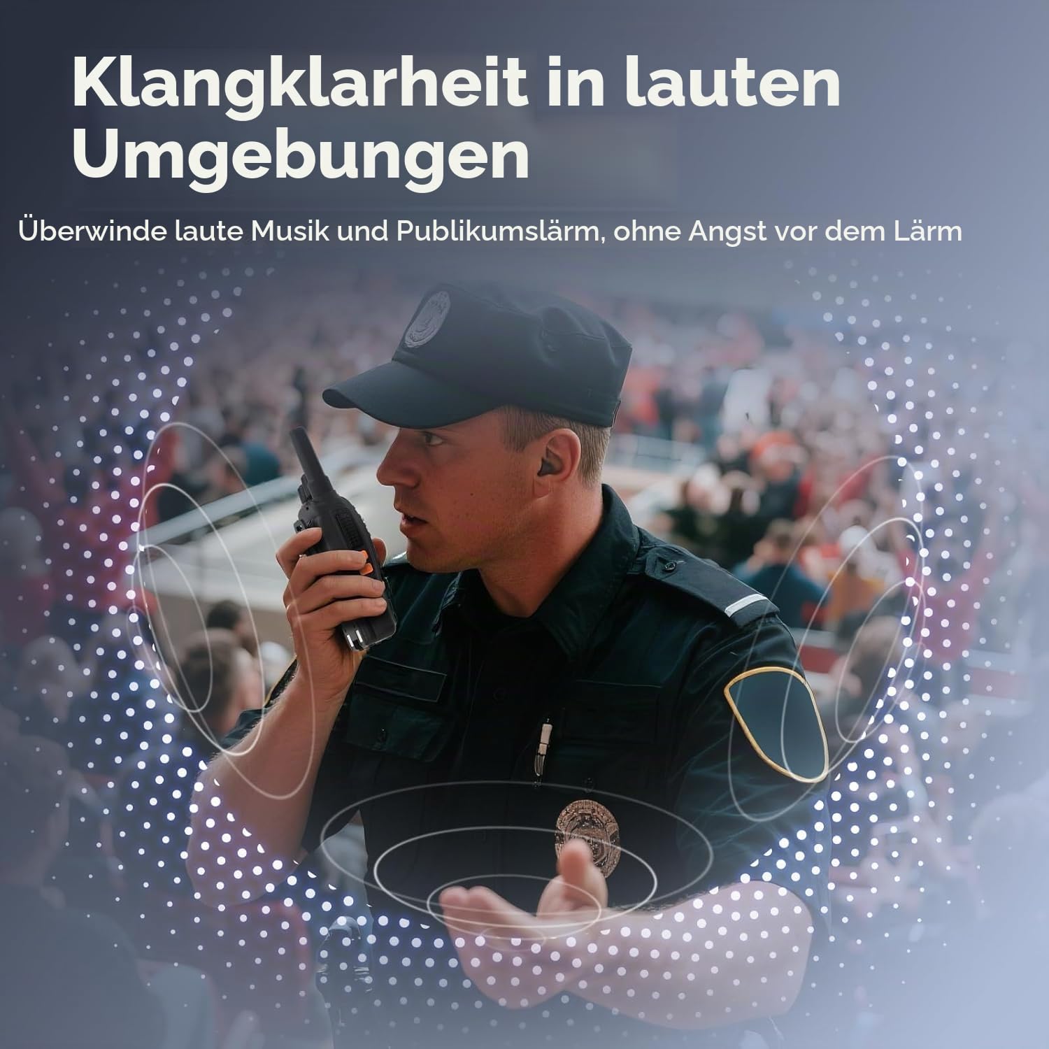 Retevis H777H Funkgerät, Funkgeräte mit Bildschirm,10-in-1 Ladegerät 10 STK | Lizenzfrei PMR Funkgerät mit Headset, Funkgeräte Reichweite für Sicherheit, Kommerziell