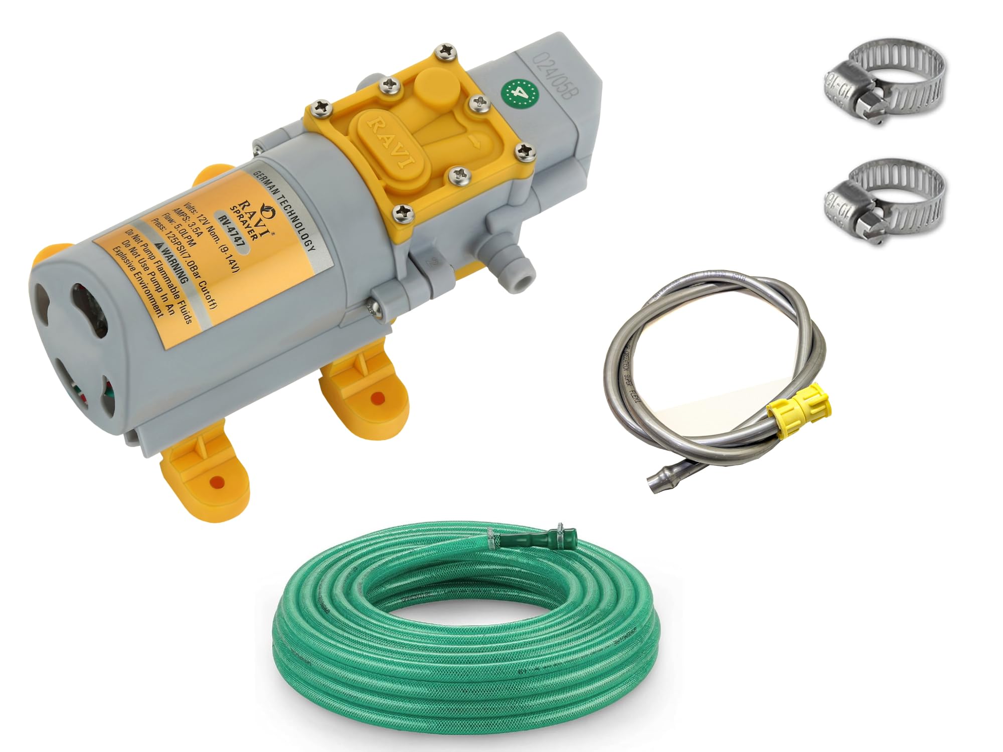 RAVI SPRAYER® (GERMAN TECHNOLOGY) High Pressure Pump Motor Kit Used vehicle,ac cleaning,Agriculture Water Drip Irrigation Clearing House Shower Spray 10 Feet Heavy Hose Pipe Kit (B0CBM57V94) Amazon Price History, Amazon Price Tracker