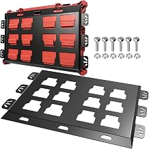2 Pack Mounting Plate Compatible with Milwaukee Packout Full Plate