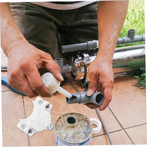 Miniatura 8 de Filtros de agua Ro Válvula de sillín de drenaje con 1/4 de pulgada de conexión rápida de plástico Filtros de agua Abrazadera de válvula para ósmosis