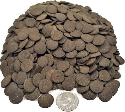 Miniatura 4 de Aquatic Foods Inc. Obleas pequeñas ultra multigusano de 12 pulgada para peces de fondo, camarones, caracoles, cangrejos, cangrejos de río, todos los