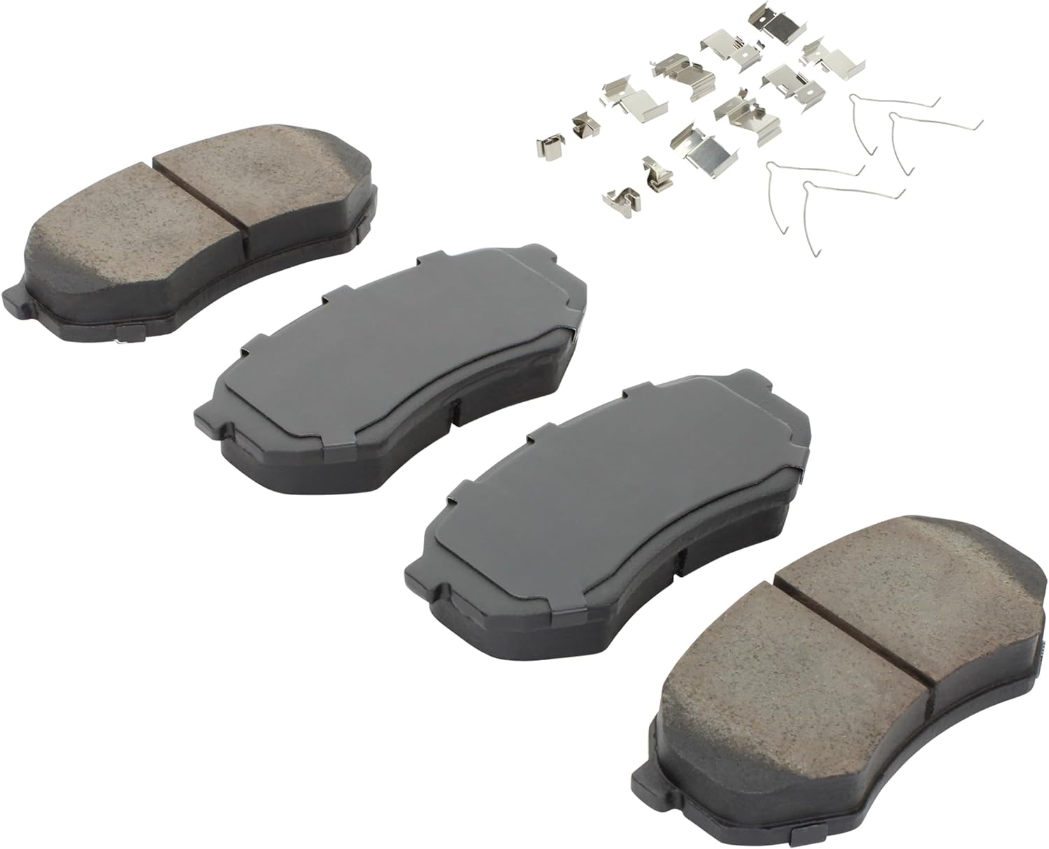 QUALITY-BUILT Front Ceramic Brake Pads, Premium 1001-0433C, Compatible with 1983-2004 Chrysler/Mitsubishi/Mitsubishi Fuso/Plymouth/Toyota (Conquest,Cressida,FE,Starion,Tacoma)