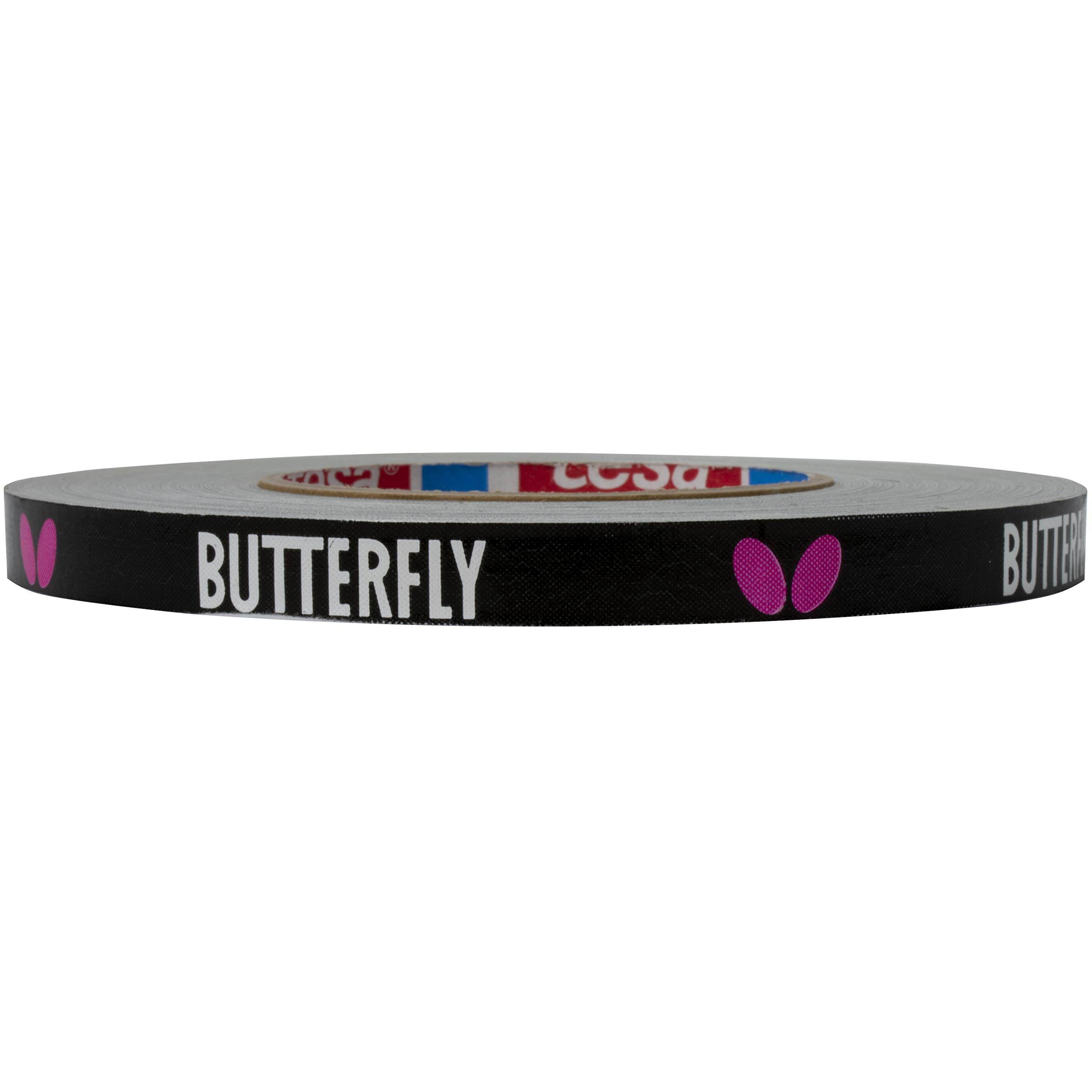 Amazon | Butterfly サイドテープ ブラック/マゼンタ 幅12mm 卓球/卓球 