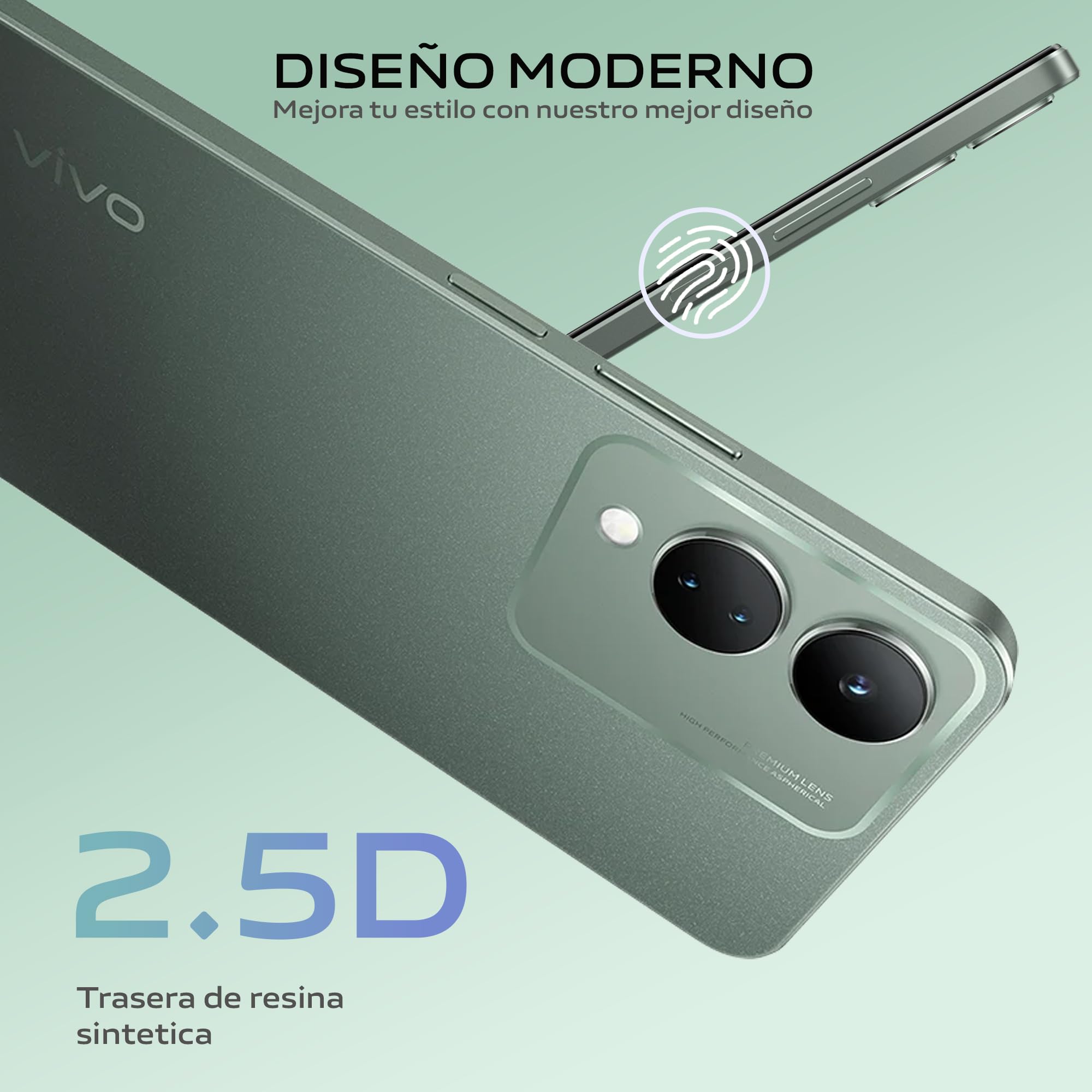VIVO Y33s Unlocked 4G Smartphone, 8GB+128GB, 6.58 Inch, 50MP Main