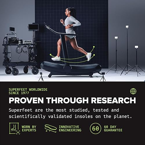 Miniatura 4 de Superfeet - Plantillas de alivio de presión para todo uso - Insertos de espuma de confort con soporte de arco mediano, de talla profesional, para