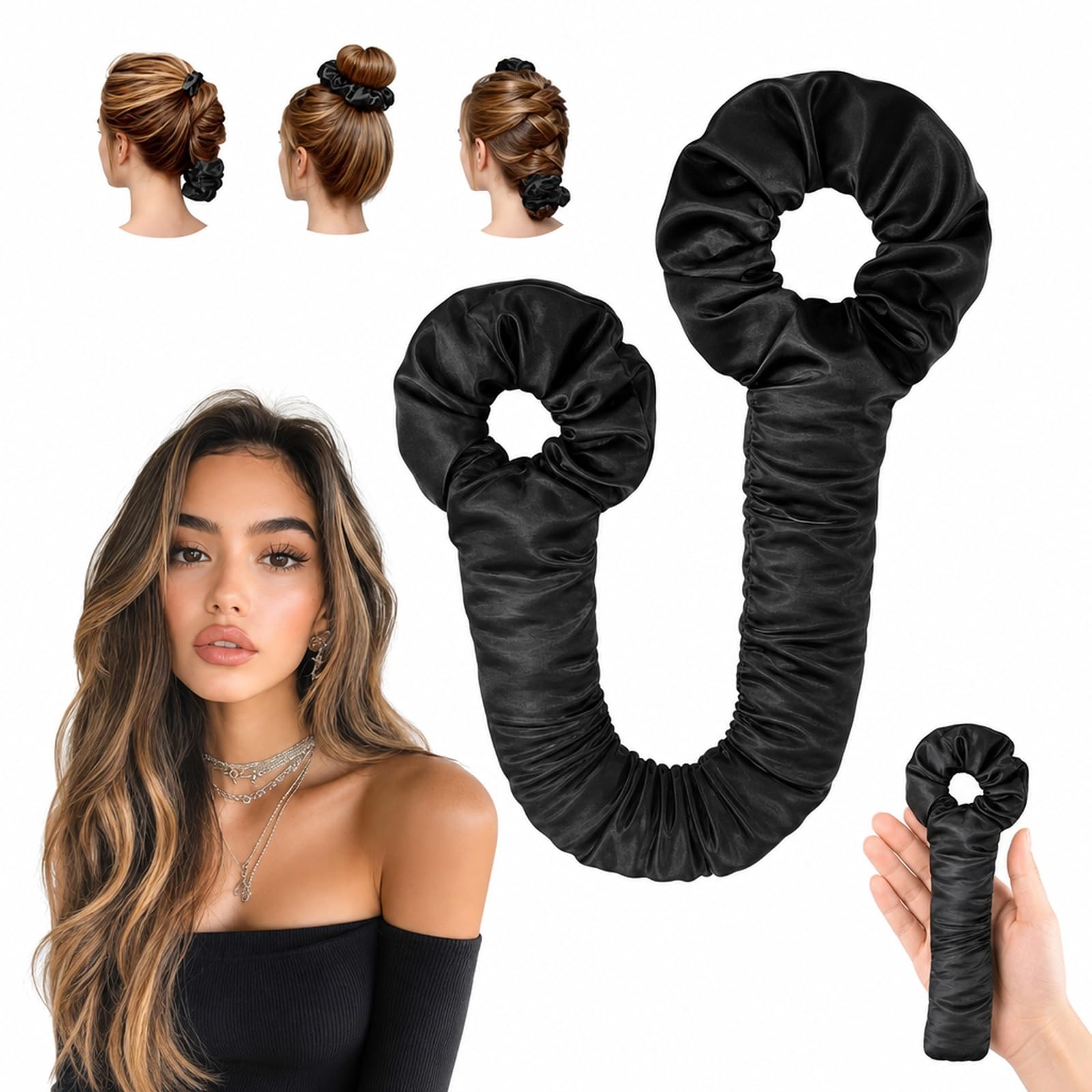 Heatless Curler for Women, Hair Curler without Heat, Hair Roller, Suitable for Special Occasions-image-17