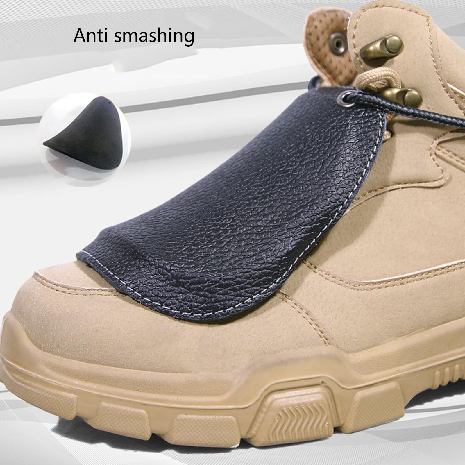 1 par de Punteras para el Trabajo, Protectores metatarsianos Resistentes a Golpes, Accesorios para Calzado, Fundas Protectoras para Botas de Trabajo