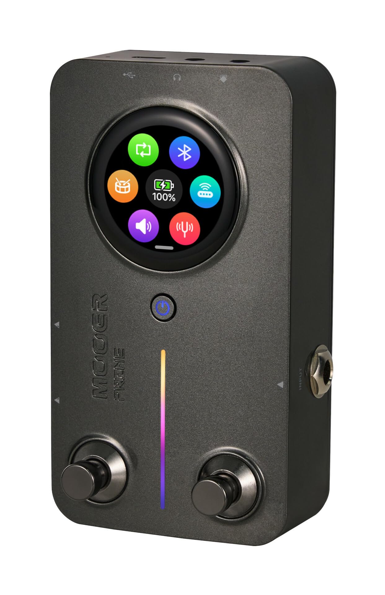 Mooer Prime M2 Pédale intelligente multi-effets Gris