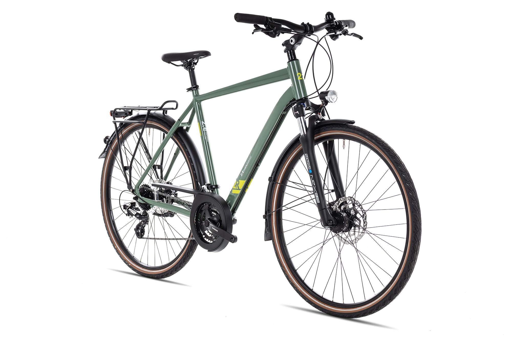 TRX24 | Trekkingbike | 28 Zoll Herrenfahrrad | 24-Gang Schaltung | hydraulische Scheibenbremse | inkl. Straßenausstattung
