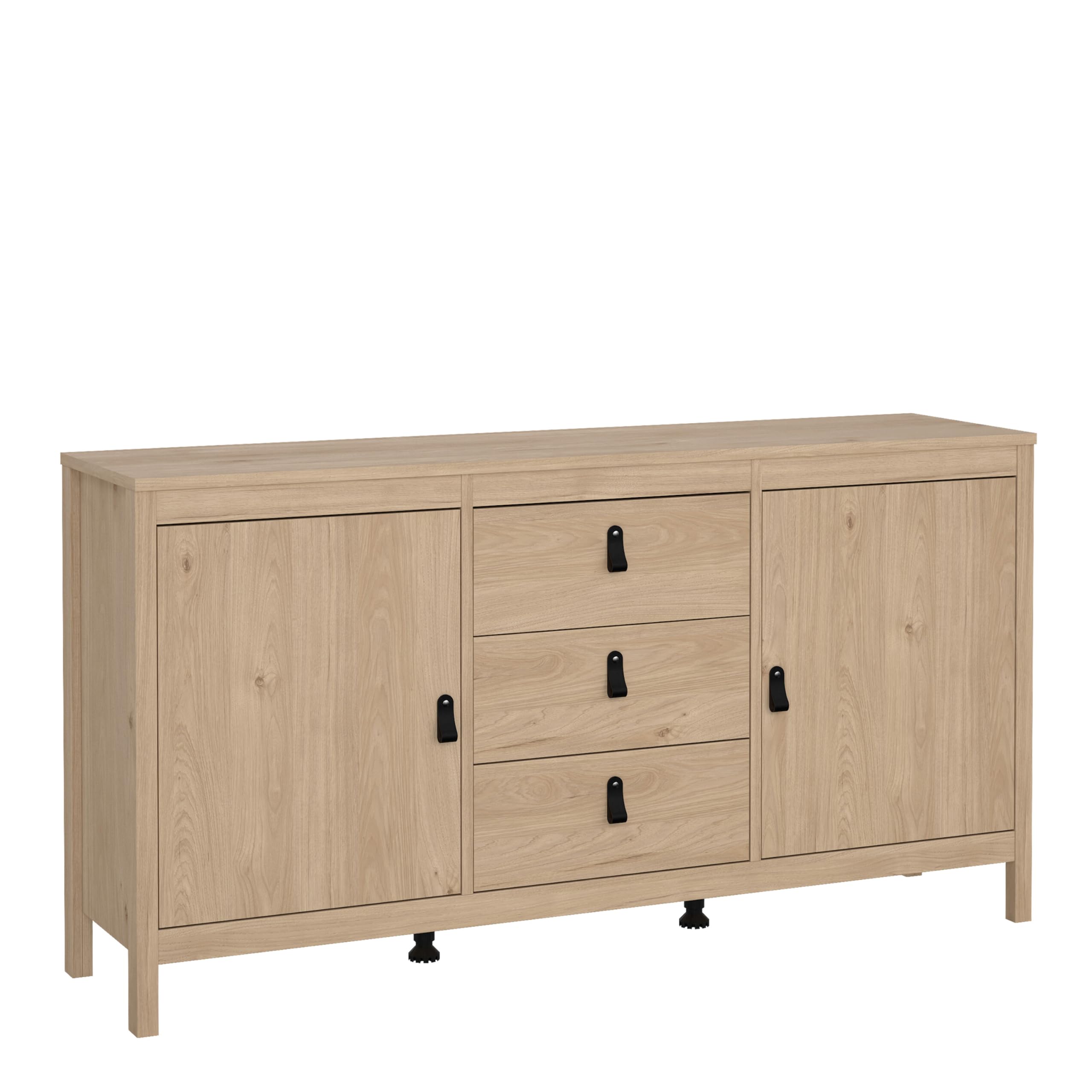 Furniture To Go | Barcelona, Engineered Wood, Jackson Hickory Oak, Sideboard