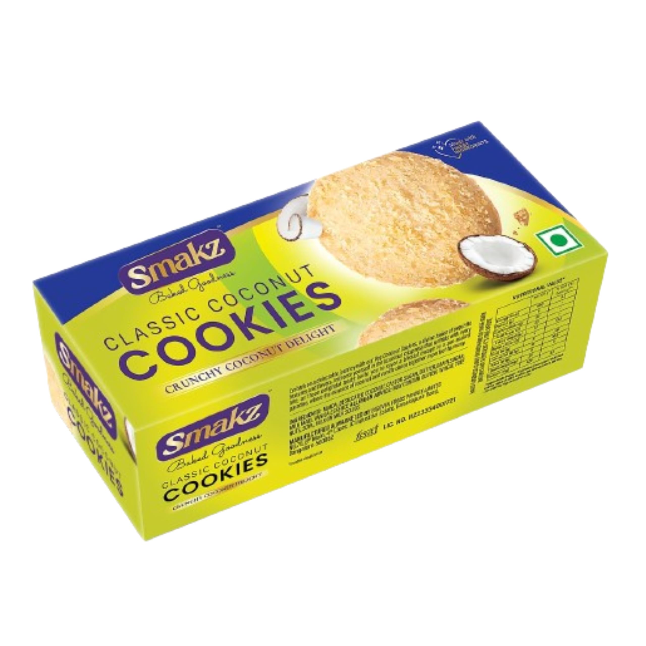 SMAKZ Variety Cookie Pack - Includes Classic Coconut, Shrewsbury