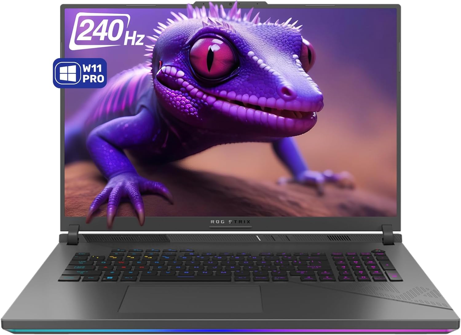 ASUS ROG Strix G18 Gaming Laptop, Intel i9-14900HX, 32 GB DDR5 RAM, 2 TB PCIe SSD, 18″ WQXGA (2560×1600), Nvidia G-Force RTX 4060, W11 Pro