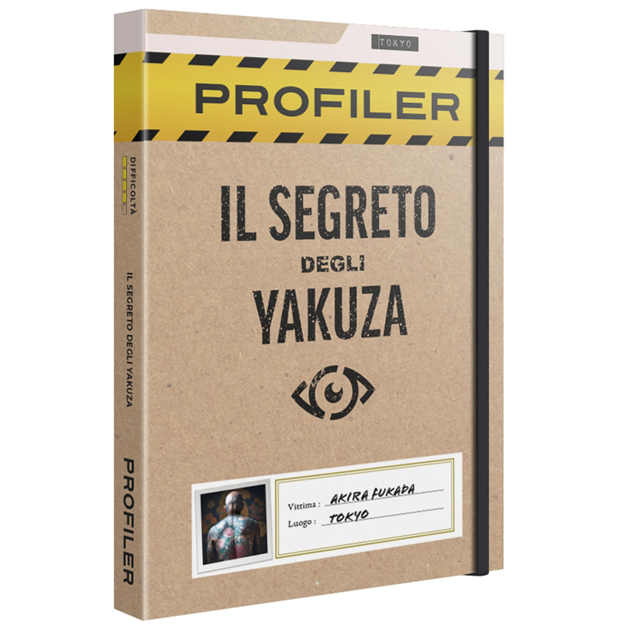 Profiler - The Secret of the Yakuzas: Who Killed Akira Fukada? Detective Escape Game - Complete Dossier with Riddles and Evidence - 1-6 Players, 1h30-2h