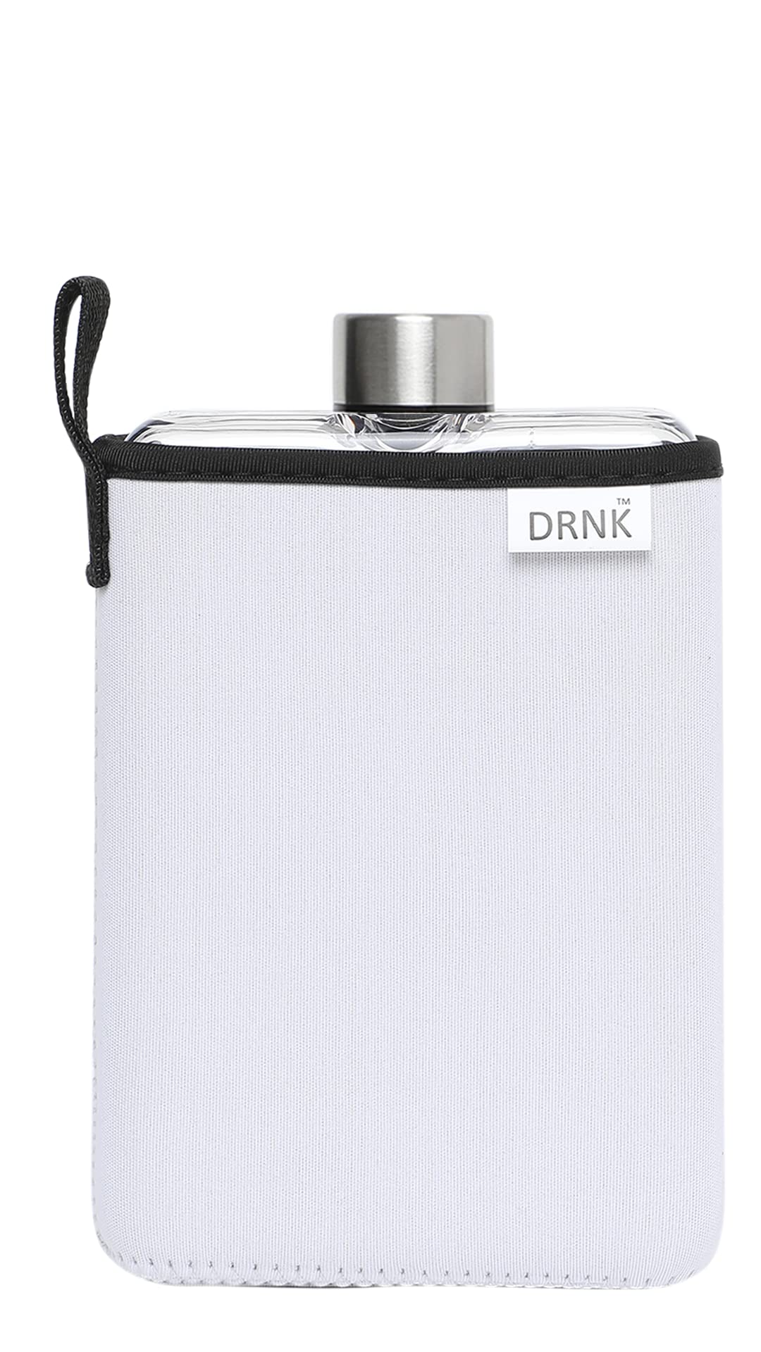 Sponsored Ad – DRNK Tritan- For Gym, Work & Travel | Modern Slim & Compact Water Bottle For Bags | Insulation Sleeve | Leak Proof | As Seen on Shark Tank | BPA Free | 500 ml [White]