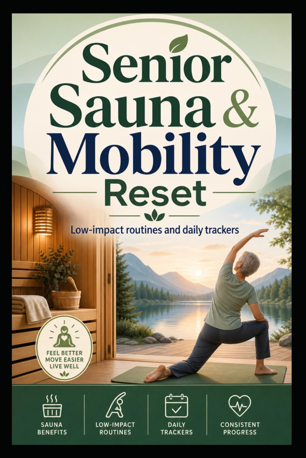Senior Sauna and Mobility Reset: Low Impact Routines And Daily Trackers