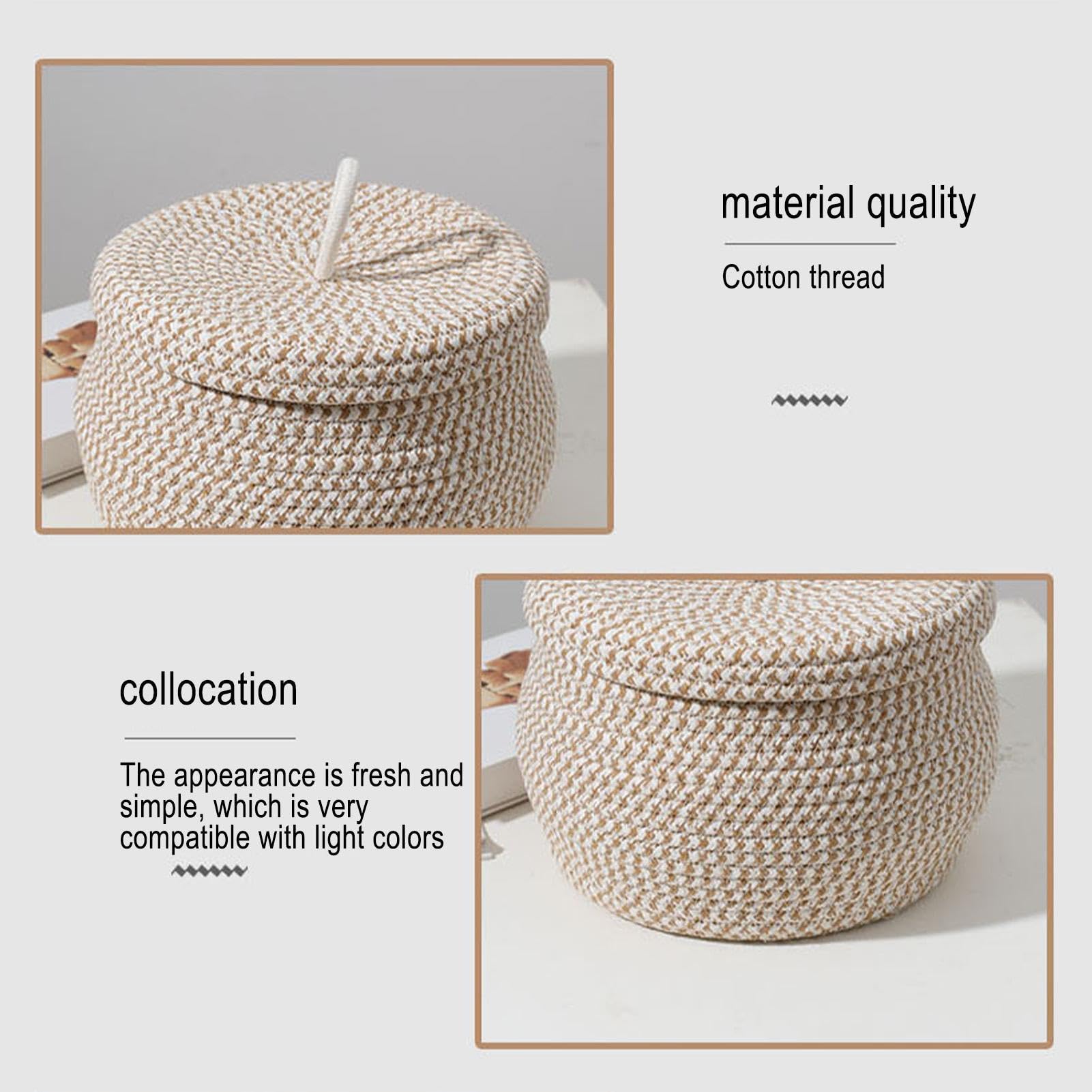 Amazon.co.jp: 収納バスケット 収納ボックス 収納かご バスケット 綿