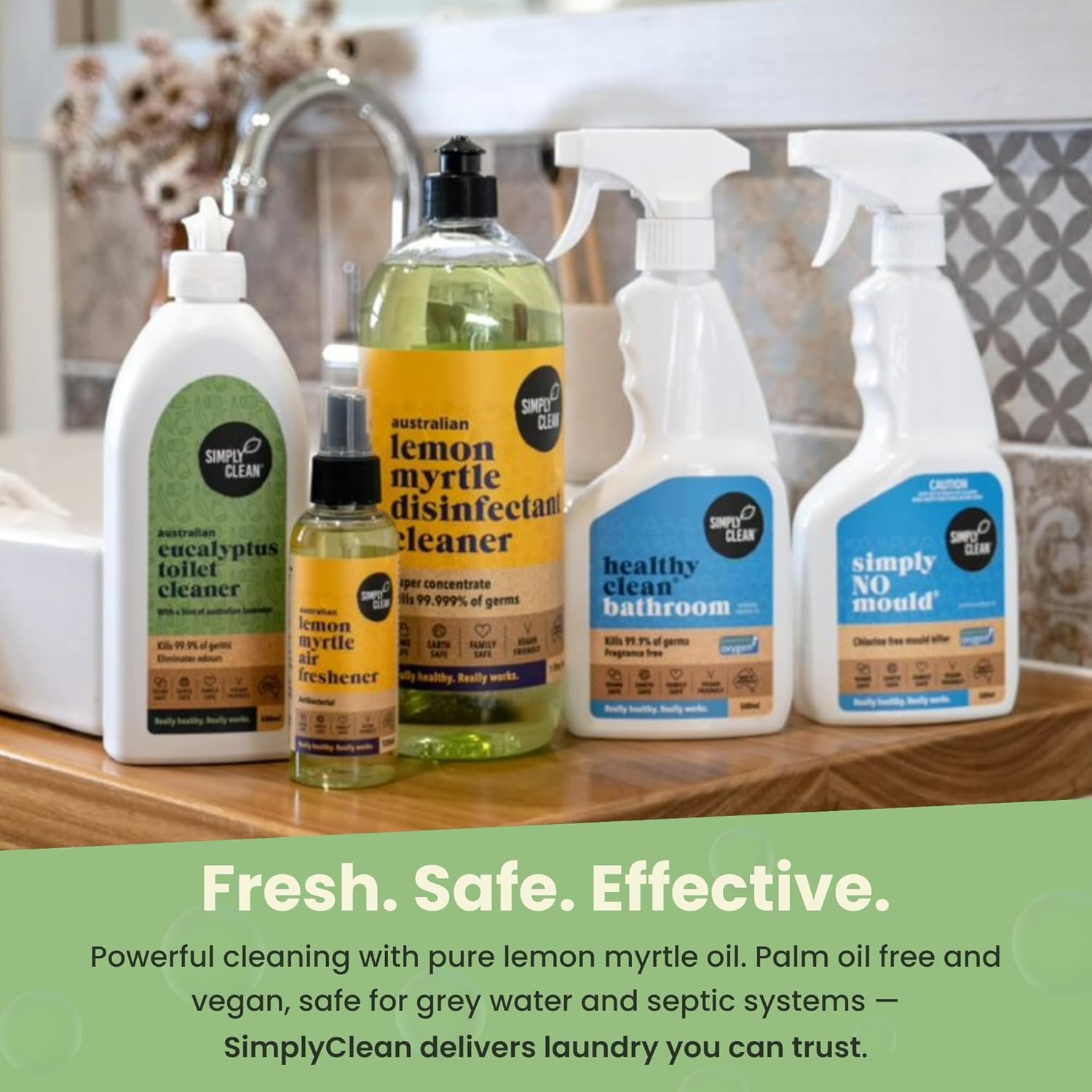 Simply Clean Australian Lemon Myrtle Air Freshener 125 ml