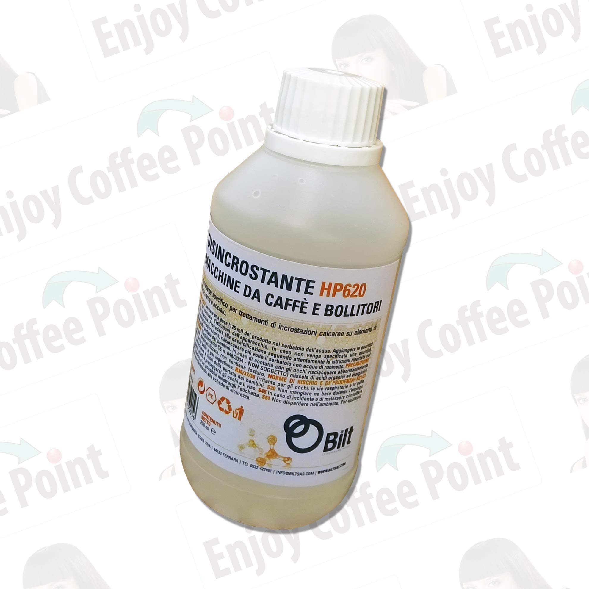 4 Flaconi da 250 ml Decalcificante Disincrostante Liquido Anticalcare per Macchine caffè espresso Automatiche, Cialde e Capsule Caffè