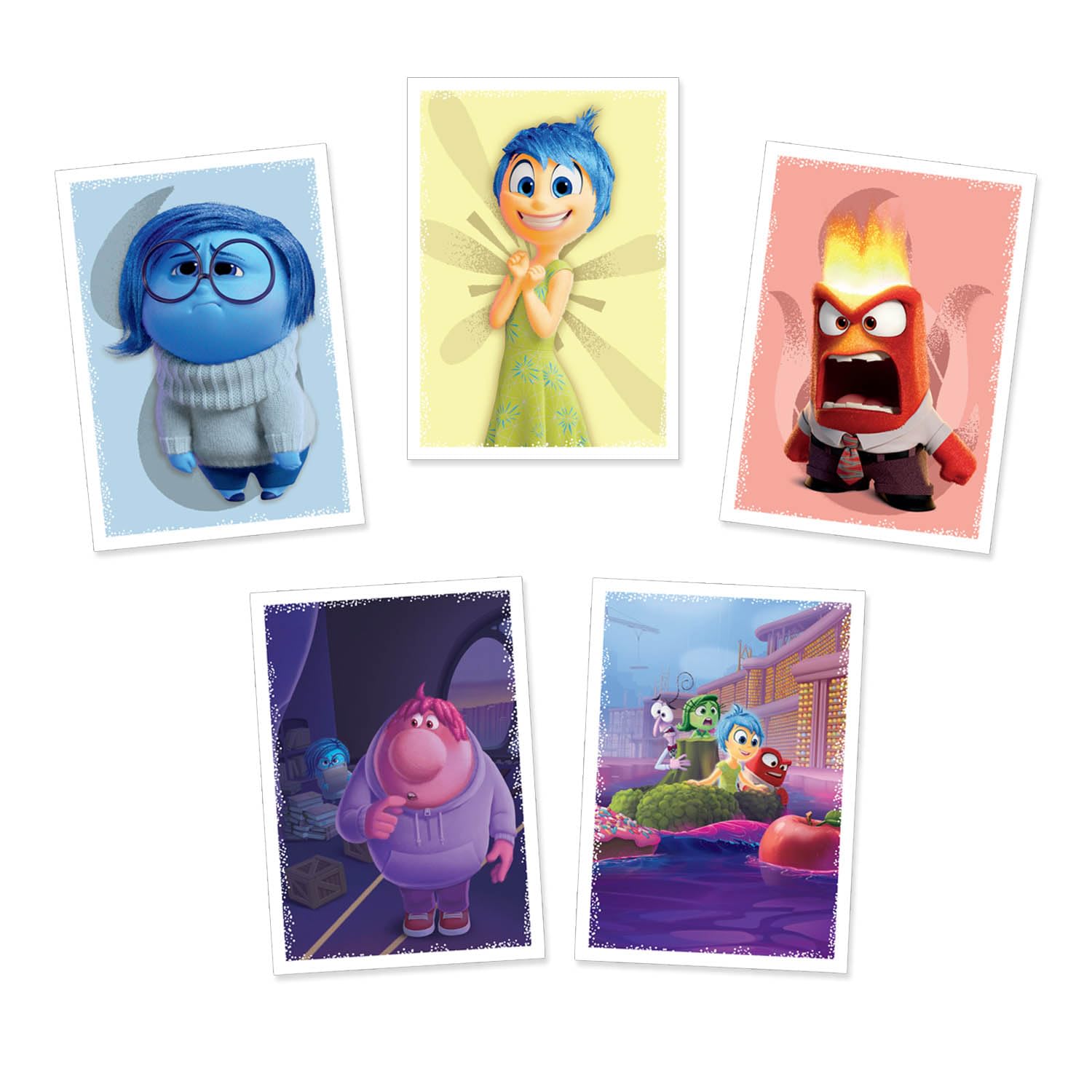 Collezione di adesivi Inside Out 2, confezione da 36