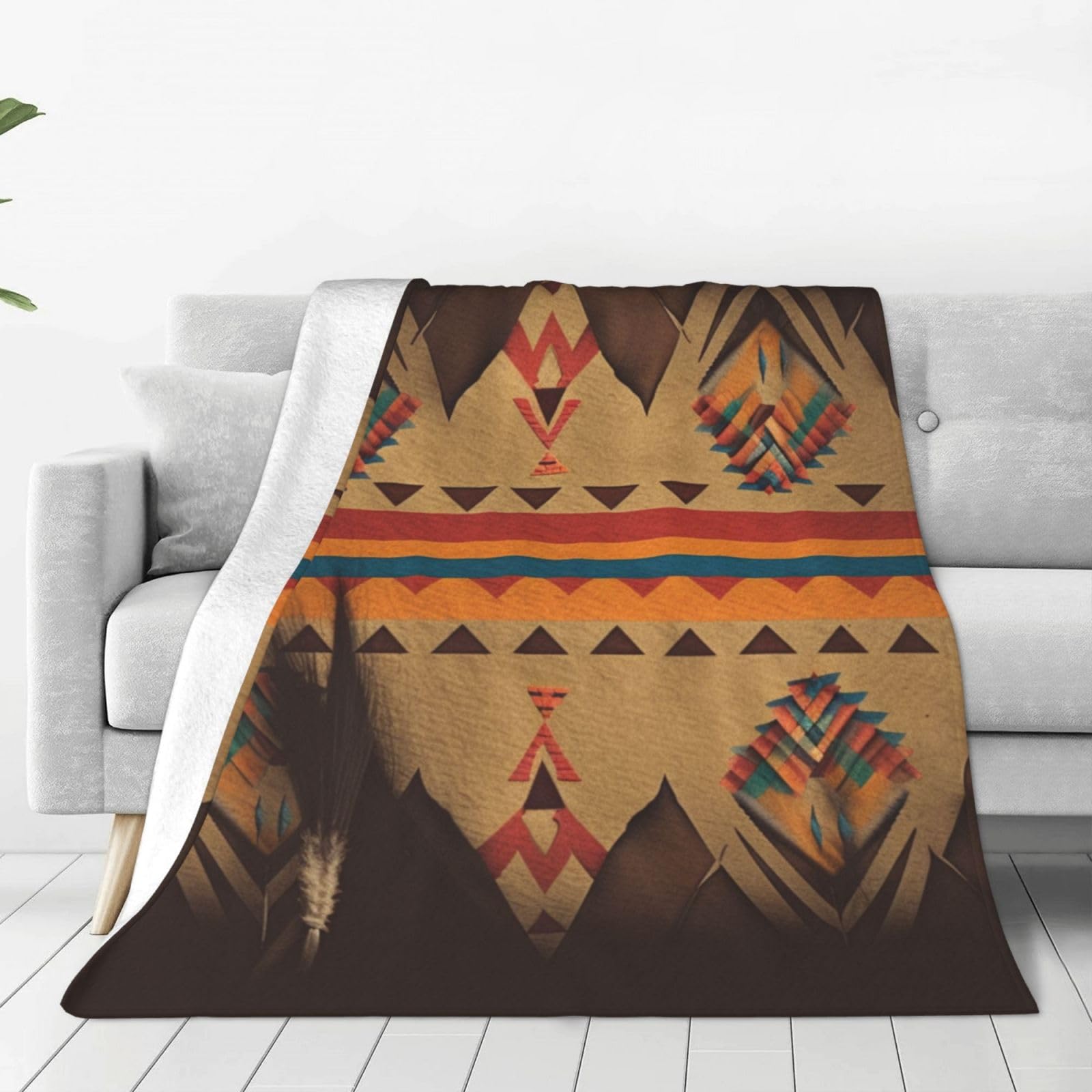 Couverture polaire en peluche douce et légère pour grand lit