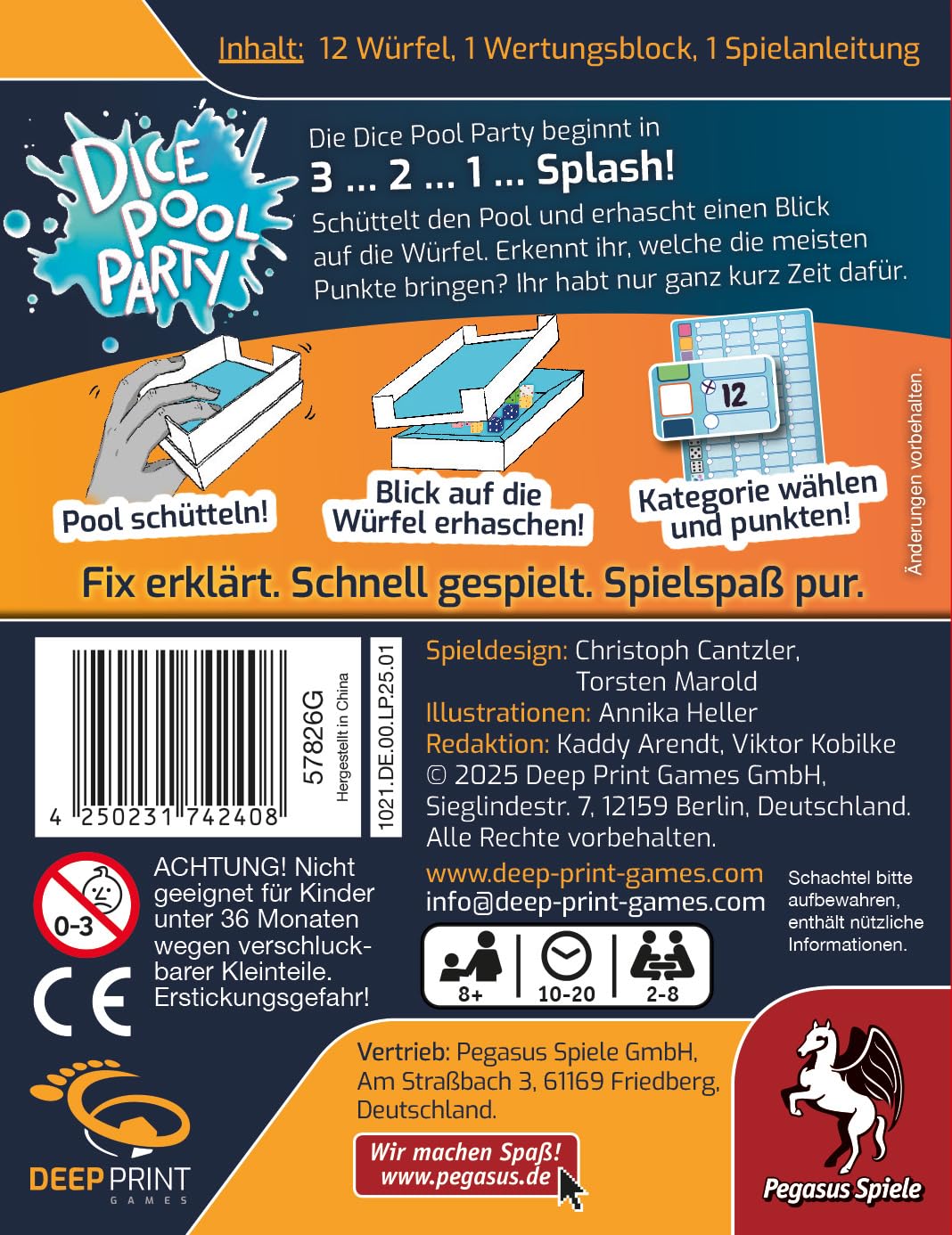 Dice Pool Party (Deep Print Games)