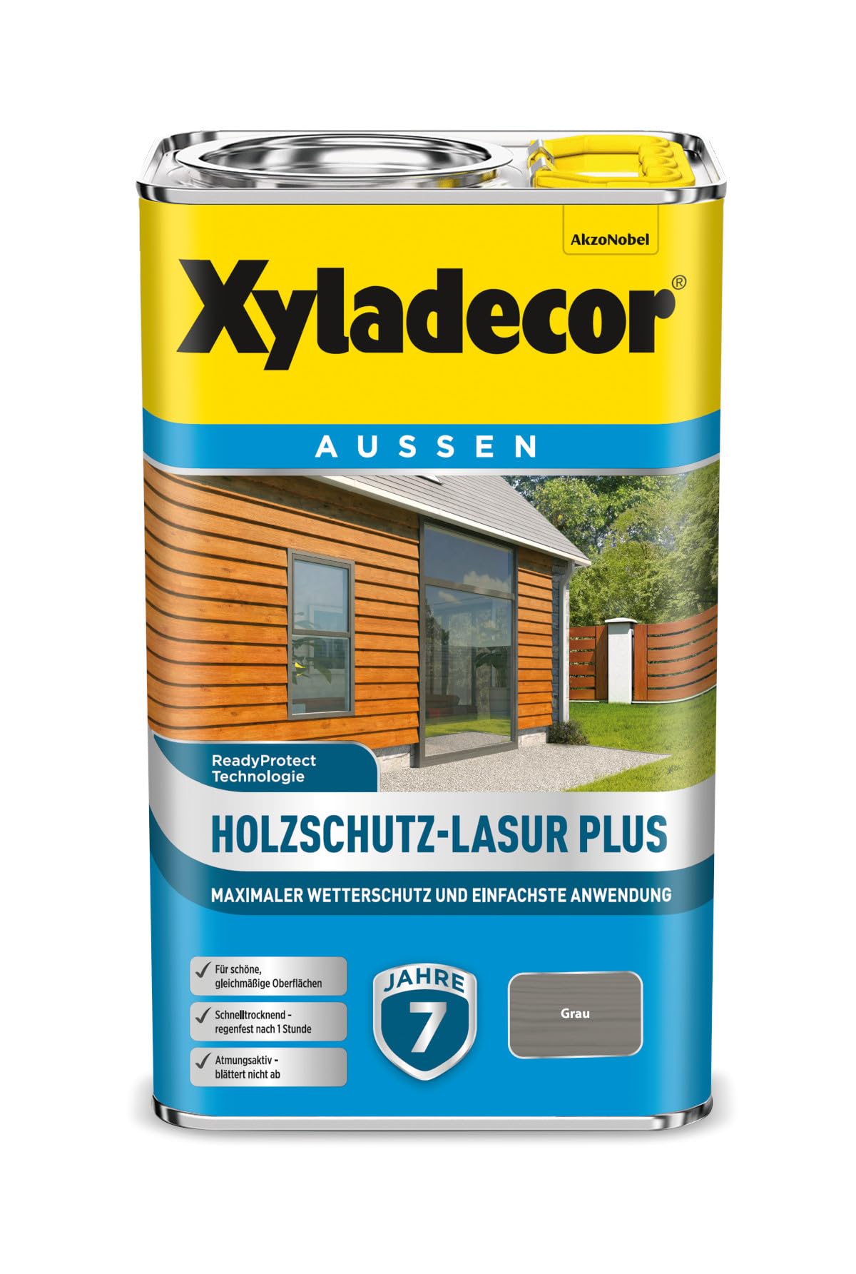Xyladecor Vernice Protettiva Per Legno Plus, Incolore, 2,5 L - Foto 9