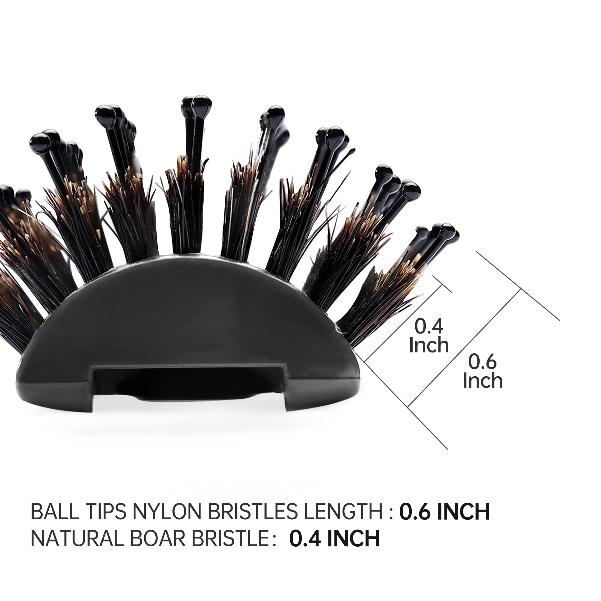 PERFEHAIR Boar Bristle Vent Hair Brush for Men & Women - Image 4