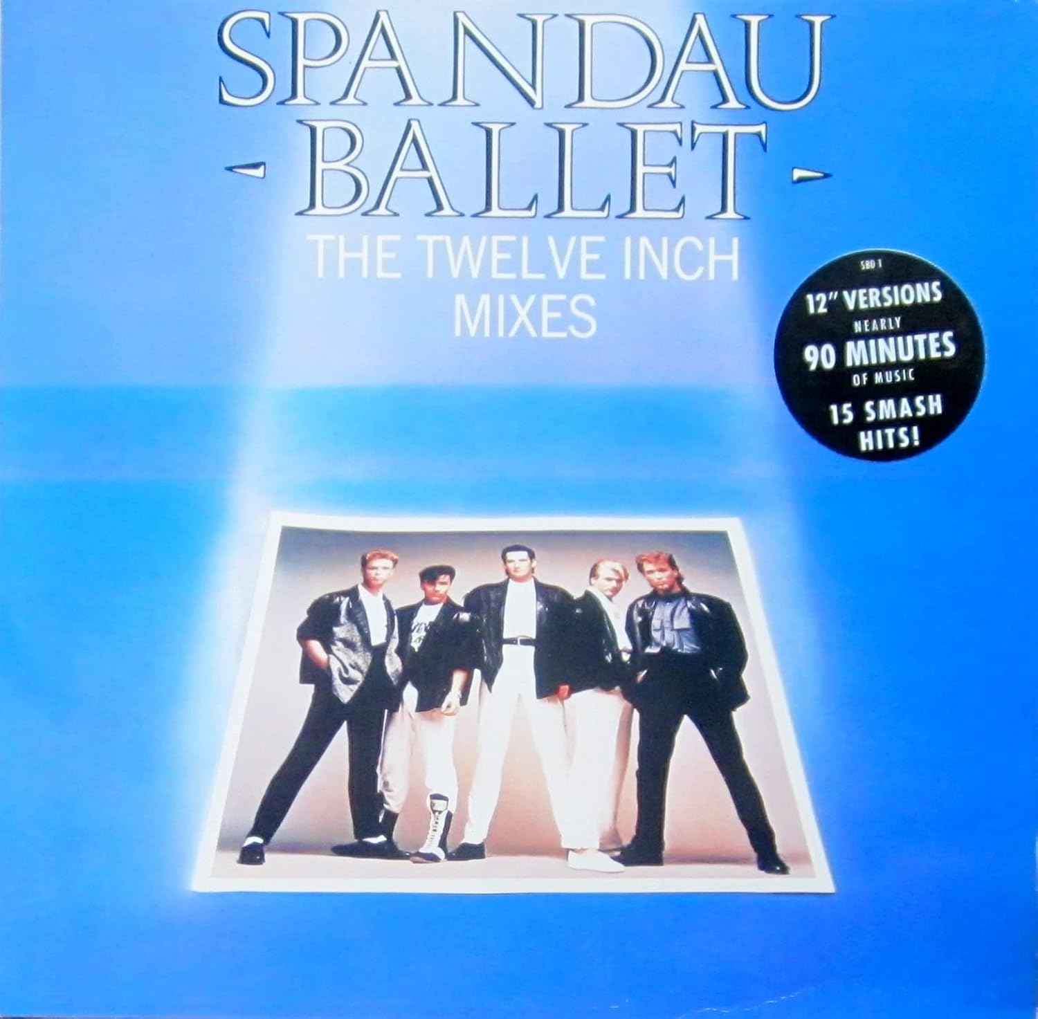 Twelve inch mixes (1986) por Spandau Ballet — capa do álbum
