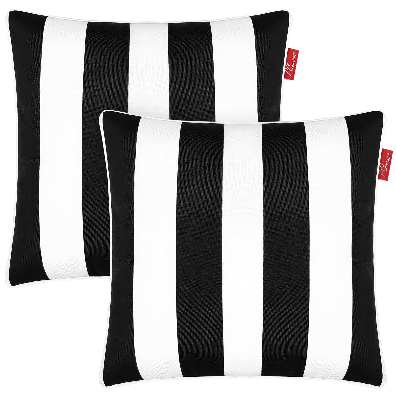 Pcinfuns 18x18 Black White