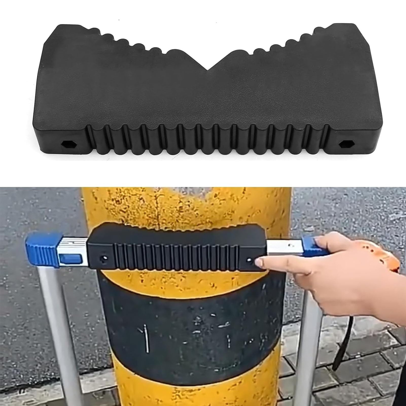 Leiterstabilisator Aus Gummi - Rutschfester Sicherheits-Zubehör Für Teleskop- Und Klappleitern