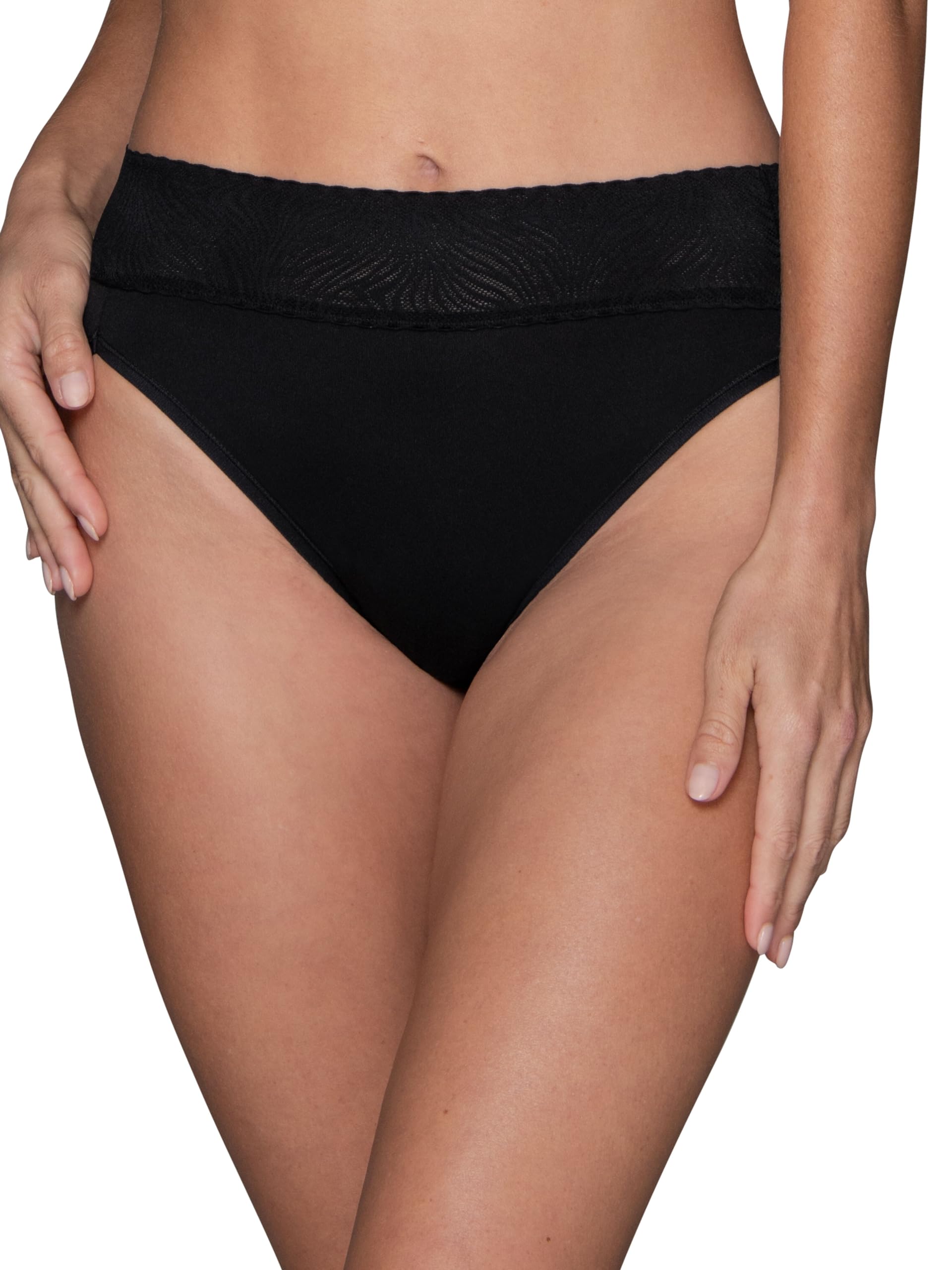 Vanity FairWomen's Effortless Panties for Everyday Wear, Buttery Soft Fabric & Lace