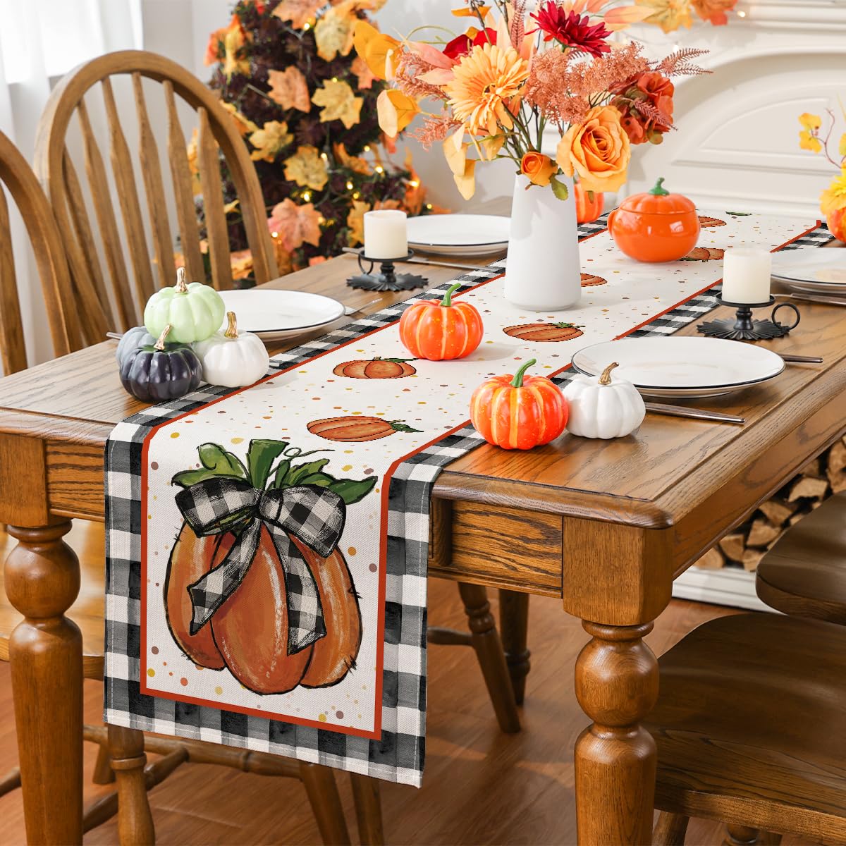 Plaid Table Runner